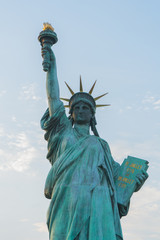 Fototapeta premium Close up statue of liberty.