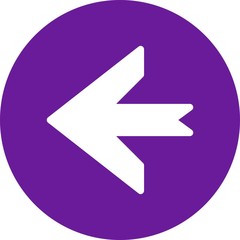Left Direction Arrow Icon For Your Project