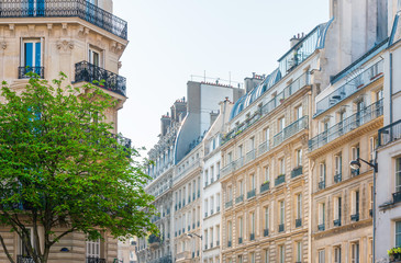 old-fashioned building in paris ,Europe