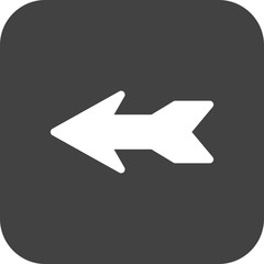 Left Direction Arrow Icon For Your Project
