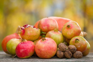 autumn fruits
