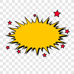 Collection multicolored comic sound Effects.