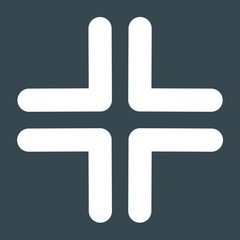 Obraz premium Complex Direction Arrow Icon For Your Project