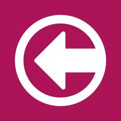 Left Direction Arrow Icon For Your Project