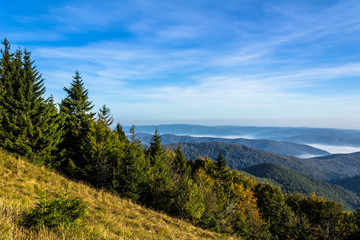 Sunrise in the mountains