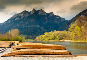 Trzy Korony i Dunajec © Wojciech Lisiński