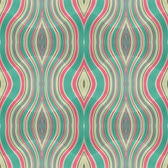 decorative seamless tan, blue chill and indian red color background. can be used for fabric, texture, wallpaper or decorative design