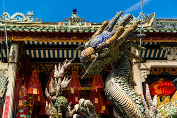 Dragon fountain  of the Cantonese Assembly Hall