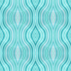 abstract seamless sky blue, light sea green and light cyan color wave background. can be used for fabric, texture, wallpaper or decorative design