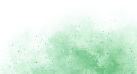 Abstract green watercolor background for your design, watercolor background concept, vector.