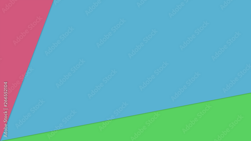 Fototapete Beautiful Abstract background Elegant Color Transition animation 3d render