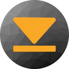 Down Direction Arrow Icon For Your Project