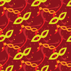 Carnival mask vector