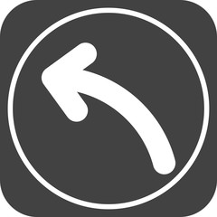 Left Direction Arrow Icon For Your Project