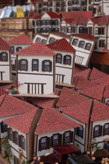 Obraz premium Souvenir toy Safranbolu Homes for sale