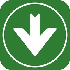 Down Direction Arrow Icon For Your Project