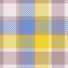 Plaid or tartan vector is background or texture in many color