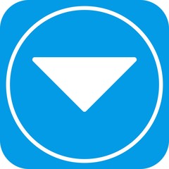 Down Direction Arrow Icon For Your Project