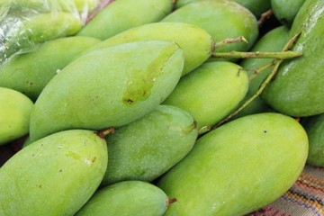 Mango fruit is delicious at street food