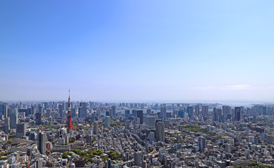 東京の都市風景 