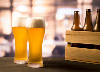 Couple of beer glasses