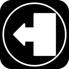 Left Direction Arrow Icon For Your Project
