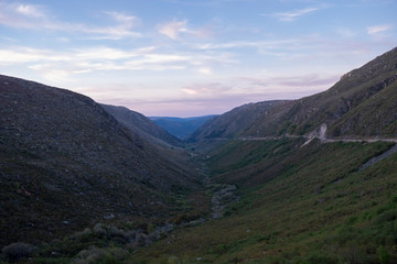 Fototapeta premium Amazing Landscape View to Vale Glaciar do Zezere (Glacier Valley of Zezere), Serra da Estrela, Portugal