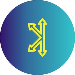 Left Direction Arrow Icon For Your Project