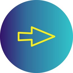 Right Direction Arrow Icon For Your Project