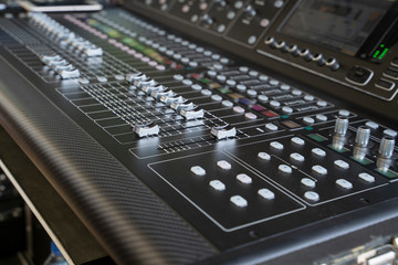 sound music mixer control panel - Image