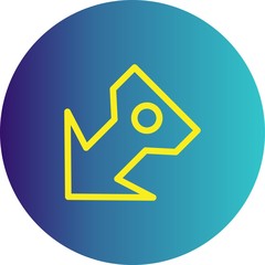 Left Direction Arrow Icon For Your Project