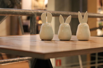 Easter bunny decoration