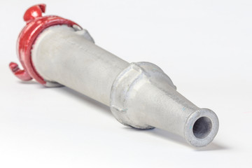 nozzle for fire hose. on a white background. no insulation.