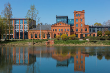 Obraz premium Ludwik Grohman factory in Lodz, Poland. 