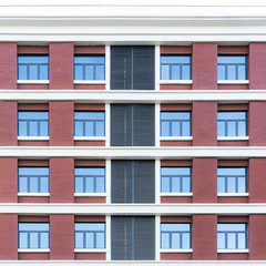 abstract view of buildings, Beijing China