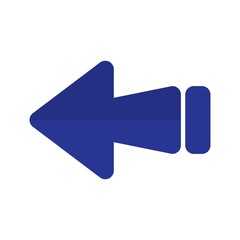 Left Direction Arrow Icon For Your Project