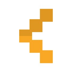 Fototapeta premium Left Direction Arrow Icon For Your Project