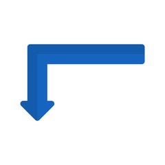Down Direction Arrow Icon For Your Project