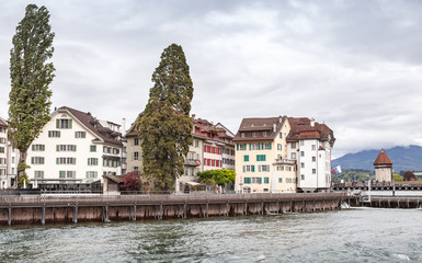 Lucerne town cityscape, Switzerland