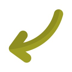 Left Direction Arrow Icon For Your Project