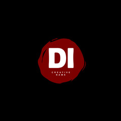 D I DI Initial logo template vector. Letter logo concept