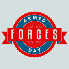 Armed Forces Day Lable