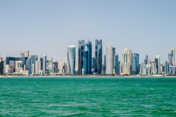 Fototapeta na wymiar Cidade Nova Doha