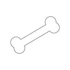 Dog Bone icon. Element of dog for mobile concept and web apps icon. Outline, thin line icon for website design and development, app development
