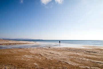 beach at sunset