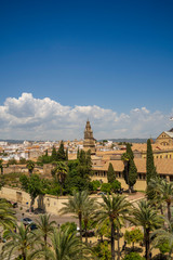 Views from Acazar of the Christian Monarchs, Cordoba Spain