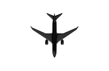Airplane isolated on white 3D Rendering