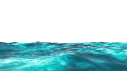 Ocean, Sea Background 3D Rendering