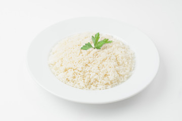rice in bowl