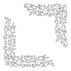 Elegant vintage vector corners